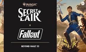 Magic: The Gathering Secret Lair x Fallout Beyond Vault 33